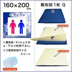 高反発クイーンマットレスの画像