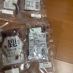 鹿、猪ジャーキーの画像