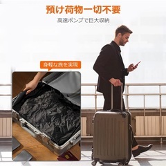 【定価36000円】新品未使用品　YOYOVAC旅行用圧縮トラベルバッグの画像
