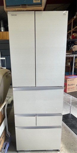 (GO-2011) GR-V510FZ(UC) 東芝ノンフロン冷凍冷蔵庫(家庭用) 508L 2023年製