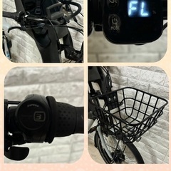 美品🌸室内保管🌸ビッケモブdd子供乗せ電動自転車✨28の画像