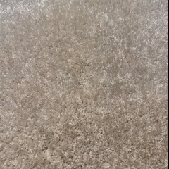 ニトリ　大　ラグ　ラメシャギー　アイボリー　140✖️200　の画像