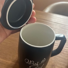 蓋付き　マグカップの画像
