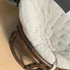 ニトリ　パパサンチェア　ソファ 椅子 の画像
