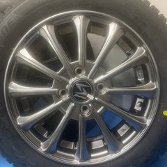 155/65R14 新品スタッドレス　新品アルミホイール　特価の画像
