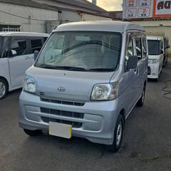 H27年式ハイゼットカーゴ　DX　AT車　2WD  白　車検2年付きコミコミ価格　の画像