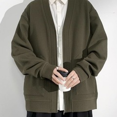 新品 カーディガン メンズ Mの画像