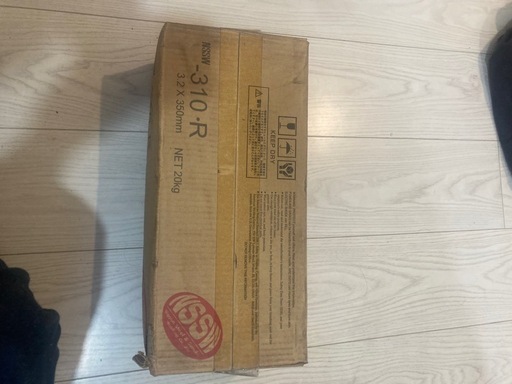 大特価　 20kg　NSSW被覆アーク溶接棒　310-R 3.2x350mm/360mm
