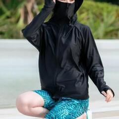 薄手でしっかりUVカット 涼感素材 ラッシュガードの画像