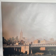 IKEA 大型ウォールアート（廃盤/1999年製）ニューヨーク・ブリッジの画像