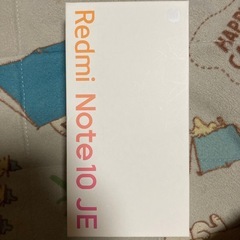 Xiaomi Redmi Note 10 JE本体 ひび割れありケース付きの画像
