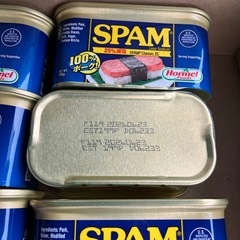 ホーメル スパム ポークランチョンミート レスソルト Classic比25%減塩 198g 賞味期限2026.06.23 4個セットの画像