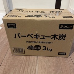 バーベキューコンロ【新品未使用の炭付き】の画像