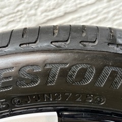 新車外し‼️４本セット　タントカスタム　RS リミテッド　ホイールタイヤ　軽自動車　軽トラック　軽バン　純正　ブリヂストン　タイヤ  3 G3 グリッド　２ ファイアホーク  ダイハツ　82V ドリ車ドリケツの画像