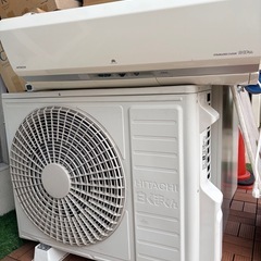 動作ok 2017年製　200v エアコン 日立 RAS-X36G2 の画像