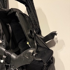 ★カトージ ベビーカー 二人でゴーDX ブラックの画像