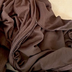 次のゴミの日には捨てます！　ニトリ　NITORI こたつ掛けカバー　215×275cm　こたつカバー　特大判　ブラウン　茶　大阪　売りますの画像