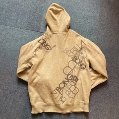 BILLABONG グレー ジップアップパーカーの画像