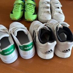 4足　中古　adidas＆easics の画像