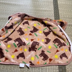 ☆美品☆ 　futafuta クマ柄 スリーパー 100cmの画像