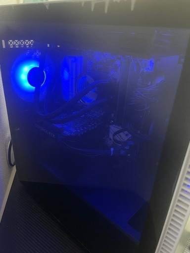 今月末引っ越しのため激安！即決で、20パーオフ！水冷式＆LEDライティング搭載 ハイスペックゲーミングPC（ガラスサイドパネル）