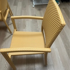 ダイニングテーブルイスセット美品の画像