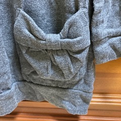 ポケットリボンチュニックワンピースの画像