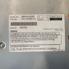 ナビテレビ　タントL 375S　ダイハツ純正の画像