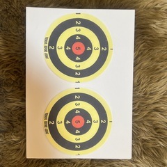 shooting target(紙製)シューティング・ターゲットの画像