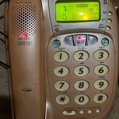 シャープ製の電話機の画像