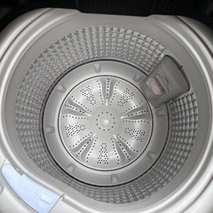 🟧洗濯機番号76 Haier 2021年製 インバーター付き5.5kg 大阪府内全域配達無料 設置動作確認込み 保管場所での引取は値引きしますの画像