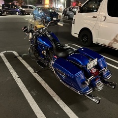 ハーレー  ロードキング　flhr エボリューションの画像