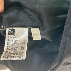 GU ブラックコート　Ｌの画像
