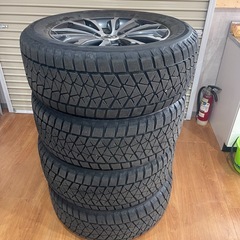 プラド　純正ホイール　スタッドレスの画像