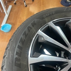 プラド　純正ホイール　スタッドレスの画像