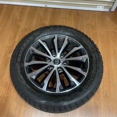 プラド　純正ホイール　スタッドレスの画像