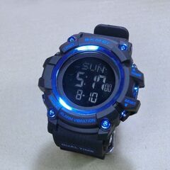 新品■多機能 ダイバーズウォッチⅡ（腕時計）反転液晶　ネイビーブルー　お値引き有りの画像