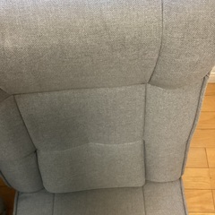 腰楽レバー座椅子２点セットの画像