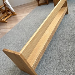 ★「無印良品」　机に付属する台 の画像