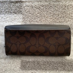 【お話し中】coach長財布　ビンテージの画像