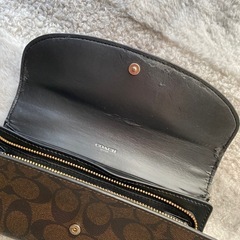 【お話し中】coach長財布　ビンテージの画像