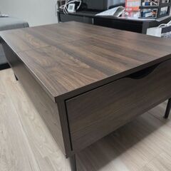 ニトリ 収納付きセンターテーブルの画像