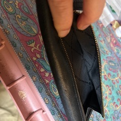 マイケルコース中古黒財布の画像