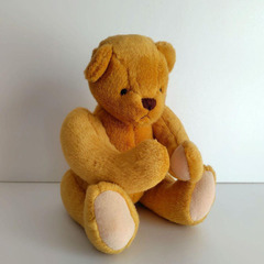 ヴィンテージ　テディベア　高さ約28.5cmの画像