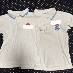 120サイズ2枚セット　制服　使用感あり　幼稚園　上の画像