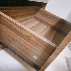 【12月8-12日に取引希望】テレビ台・洗濯ラック　茶色の画像