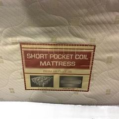 美品　シングルコイルマットレスの画像