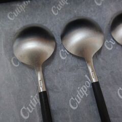 クチポール　GOA②　4本セット　ゴア ティースプーン　箱付き コーヒースプーンの画像