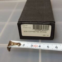 クチポール　GOA②　4本セット　ゴア ティースプーン　箱付き コーヒースプーンの画像