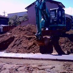 土木工事、外構工事の現場作業員募集！の画像